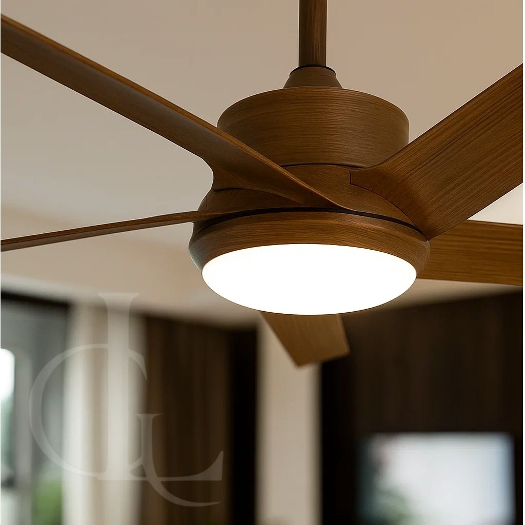 Darkwood Zenith (52 Inches Span, Wooden Finish ABS) Ceiling Fan with Remote Control